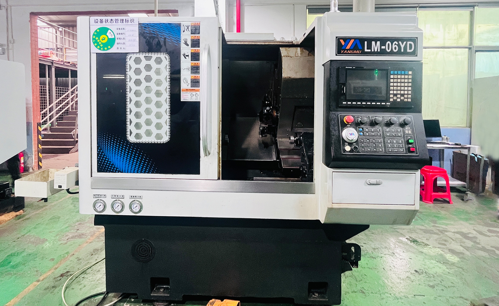 YANGMU LM-06YD 4-Axis Y-Axis Mill-Turn Center with 52-Station Turret