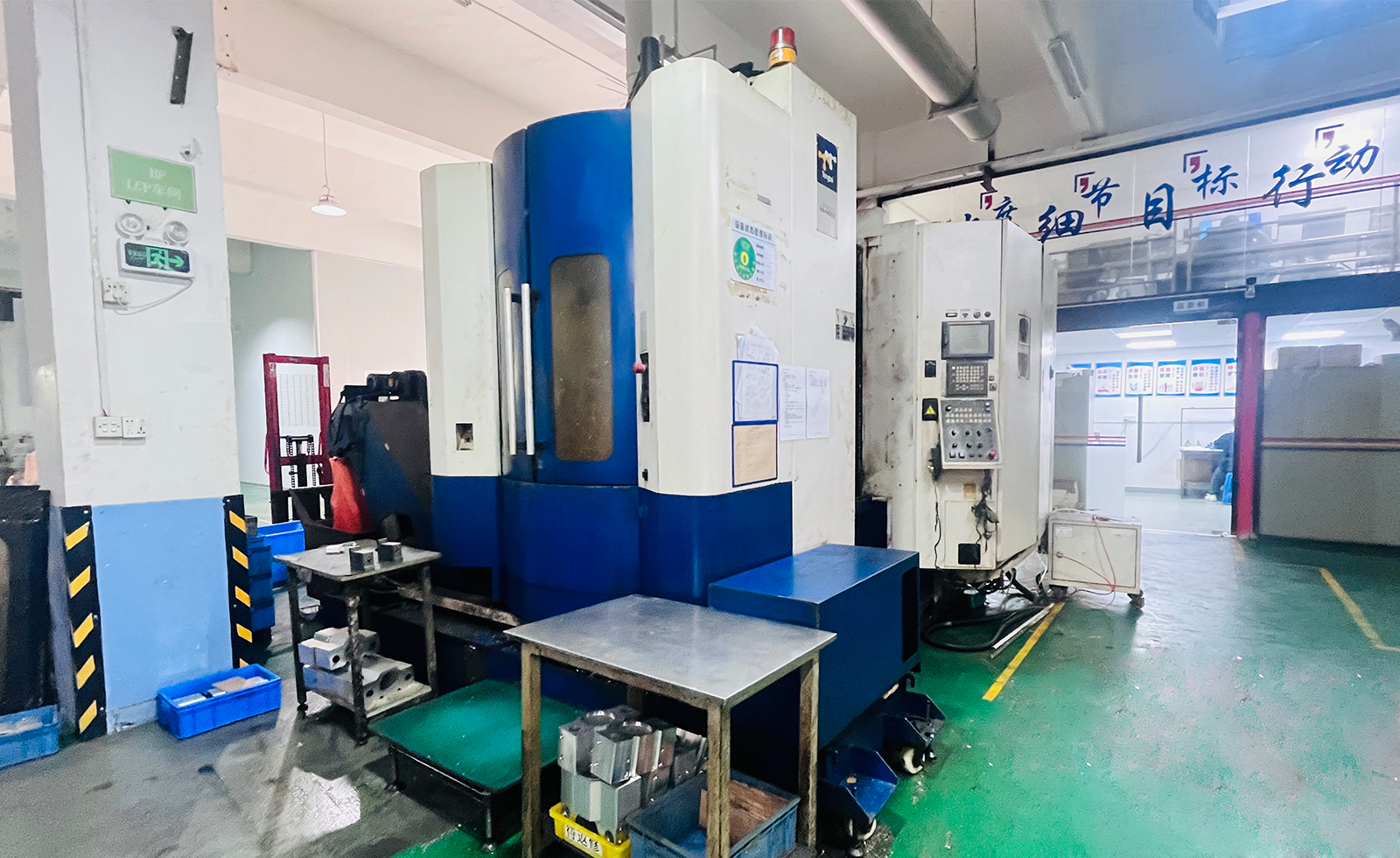 Tongtai HA-400II 4-Axis Horizontal Machining Center with Dual Pallet Changer & TSC