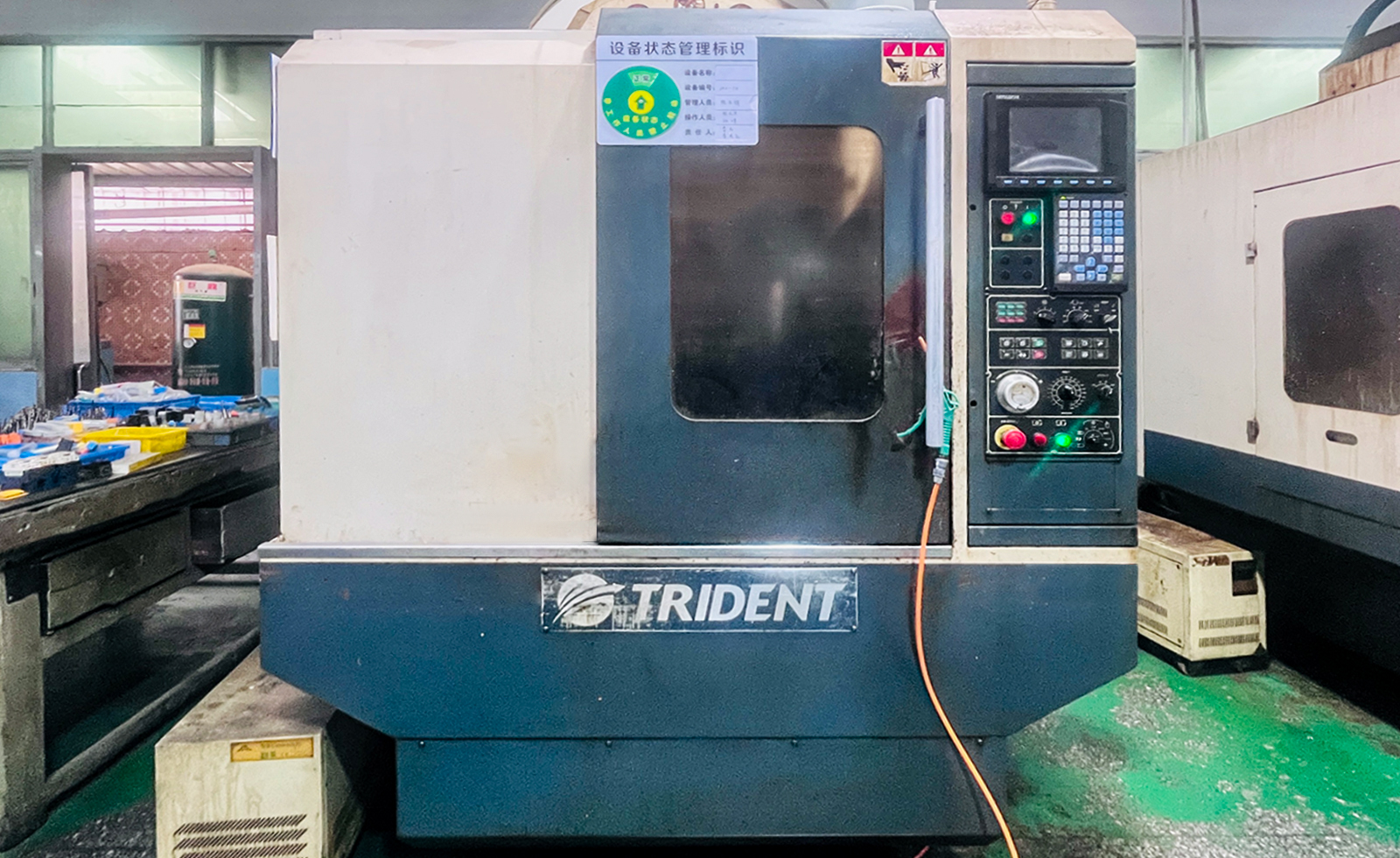 TRIDENT TR-60E 3-Axis CNC Turning Center